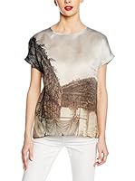 Dolce & Gabbana Blusa Seda (Beige)