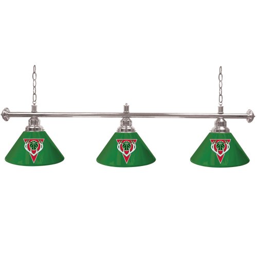  NBA Milwaukee Bucks 3 Shade Billiard Lamp (60-Inch) 