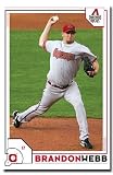 Arizona Diamondbacks (Brandon Webb) Framed Sports Poster Print - 24