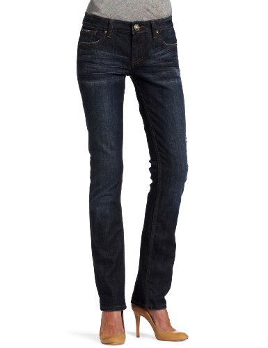 Vigoss Juniors Studded V Straight Denim Jean, Medium, 3