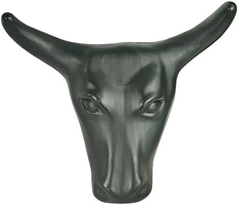 Direct Equine Jr. Steer Head - Black