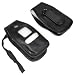 Bargaincell- 3-Piece Value Combo Pack Of Samsung SYNC SGH-A707, A707 Vehicle Cigarette Lighter Power Car Charger with IC Chip + Home Wall Travel Plug in Ac Charger + Black Protective Genuine Leather Case