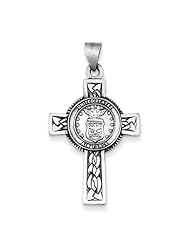 Sterling Silver US Air Force Cross Pendant