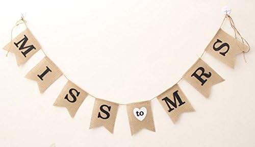 Rustic Hessian Burlap Bunting Banner for Wedding Decoration/Home Banner/ Western Garland Party Hanging Decoration/ Wedding Photo Prop