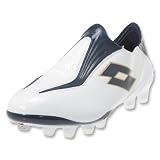 Lotto Zhero Gravity Ultra FG Soccer Shoes (Bright White/Metal Blue)