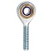 RBC Heim Bearings HM6C 0.3750" Bore, .3750-24 Threads Male Rod End Bearing, 4 Piece Metal-To-Metal