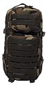 MFH US Rucksack, Assault I, woodland
