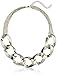 Amazon Collection Large Link and Multi-Chain Statement Necklace, 17