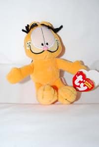 Amazon.com: Ty Beanie Babies Garfield - Keychain: Toys & Games