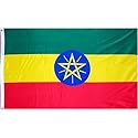 Ethiopia Flag Polyester 3 ft. x 5 ft.