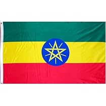 Ethiopia Flag Polyester 3 ft. x 5 ft.