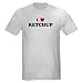 I Love KETCHUP Humor Light T-Shirt by CafePress