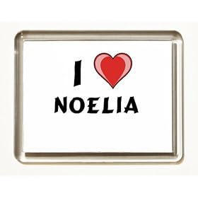 I love Noelia Fridge Magnet