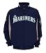 MLB Seattle Mariners Adult Long Sleeve Therma Base Premier Jacket, L