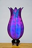 Flowering Lotus Silk Table Lamp - Jewel