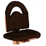 Svan Chair Cushion in Chocolate
