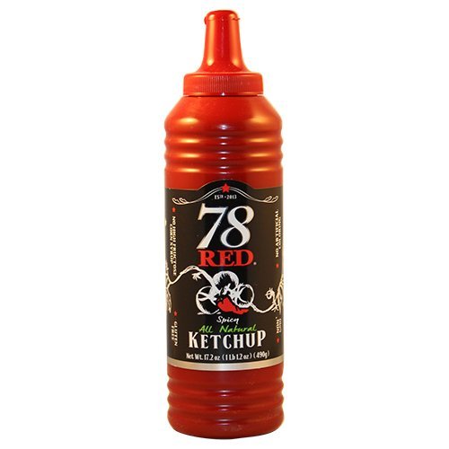 78 Red Ketchup All Natural Spicy Flavor 490g Food, Beverages Tobacco