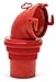VALTERRA F02-3112 EZ Coupler 90° Bayonet Sewer Fitting, Red