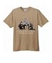 Torchwood - Ianto, Jack, and Gwen - reclining - Tan Basic Tee - Large