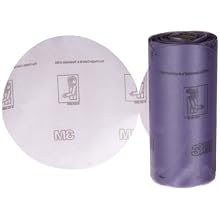 3M Stikit Film Disc Roll 360L, PSA Attachment, Aluminum Oxide, 6" Diameter, P320 Grit (Roll of 125)
