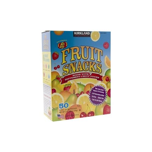 Kirkland Signature Jelly Belly Fruit Snacks 6 Flavors 50