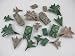 Action Figures Army Men Soldier Bucket Playset with Tanks, Planes, Flags & More!_s-4