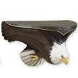 Bald Eagle Wall Shelf - Medium