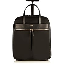 Knomo Luggage Burlington 15 Wheeled Carry On Brief 16.9 X 14.2 X 6.5, Black, One Size
