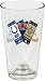 Indianapolis Colts vs New Orleans Saints Super Bowl XLIV 44 PINT GLASS