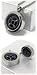 (Price/piece)Alice 316L Stainless Steel Round Compass Pendant, Jewelry Gift, Gift ide...