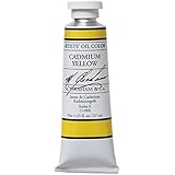 M. Graham Artist Oil Paint Cadmium Yellow 1.25oz/37ml Tube