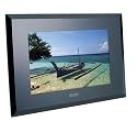 Polaroid CPU-01015B 10.2" Glass Digital Picture Frame - Piano Black