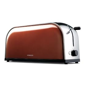 Kenwood Metallics 2-Slot 4-Slice Long Toaster, Auburn Copper
