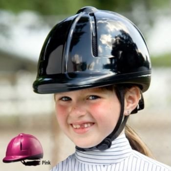 Aegis Junior Pony Helmet Black