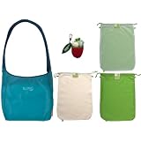 Eco-Friendly Reusable Produce Bags and Shopping Tote Set