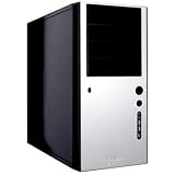 Antec Solo silbernes ATX Quiet Mini Tower PC-Geh&auml;use ohne Netzteil (3x13,2 cm (5,2 Zoll), 5x8,9 cm (3,5 Zoll), 2xUSB2.0, FireWire, Audio I/O)