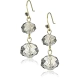 pearl and cubic zirconia earrings Kenneth Cole New 