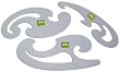 Woodhaven 3600 French Curve Set