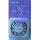 Buy 2 On 2 Off Mini Lamp Appliance Timer - 24 hour
