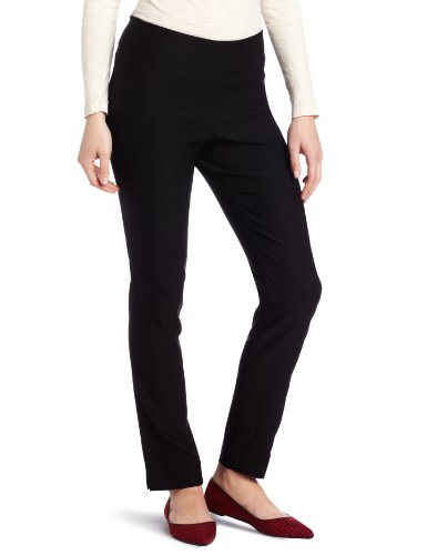 NYDJ Women's Petite Lina Pull On Pant, Black, 14P NYDJ Women's Petite Lina Pull On Pant, Black, 14P