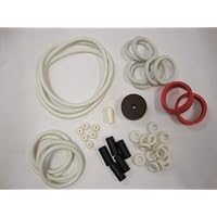 Bally Mr. and Mrs. Pacman Pinball White Rubber Ring Kit