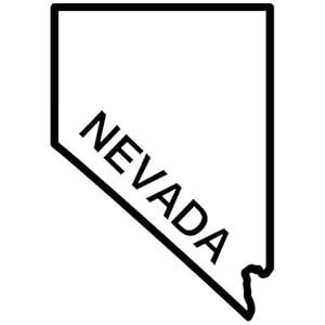 Amazon.com - Nevada State Outline Decal Sticker (black, 8 inch) - Wall