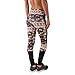 RBX Active Women's Full-Length Printed Performance Leggings w/Mesh Detail
