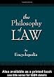 The Philosophy of Law: An Encyclopedia (Garland Reference Library of the Humanities) (2 Volumes)