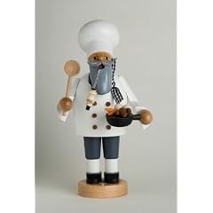 KWO R�uchermann Erzgebirge Koch mit Pfanne 21cm