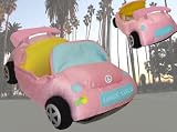 Malibu Dream Italian Sports Car Shape Dog Cat Pet Bed