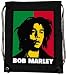 BOB MARLEY - Stripes - Canvas Cinch Bag