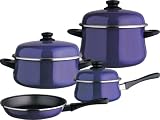 Magefesa Classic Danubio Enamel On Steel 7 Piece, Cookware Set
