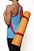 Yoga Mat Strap Sling – Yoga Mat Carrying Strap - Extra Long Gray 85 Inches - Yoga Mat Holder