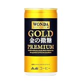 アサヒ WONDA ワンダ 金の微糖 190ml缶×30本